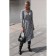 Women's dress, size 52, black color