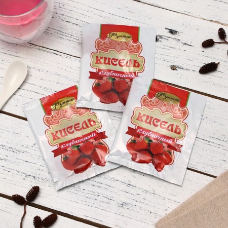 Кисель "Фунтик" со вкусом клубники, 30 г-1
