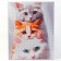 Diamond mosaic with a full filling on canvas with a subframe of Kittens, 40 x 50 cm