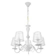 Chandelier 2183/5 E14 40W white 60x60x31 cm Bayerlux