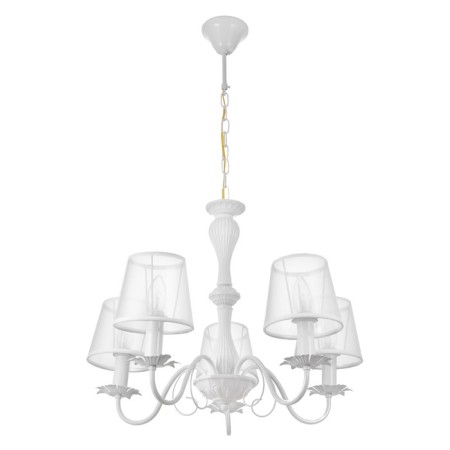 Chandelier 2183/5 E14 40W white 60x60x31 cm Bayerlux