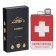 Alcohol flask "Ambulance", stainless steel, gift, 270 ml, 9 oz