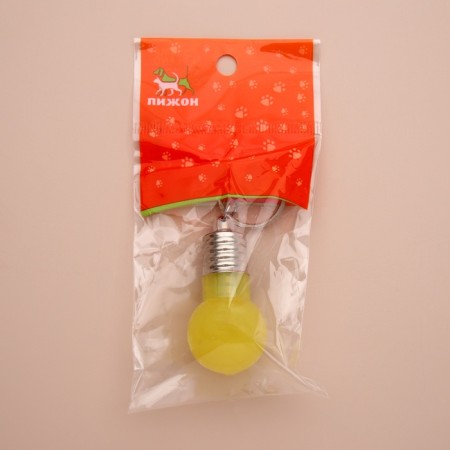 Light beacon on a collar for large and medium dogs, yellow-6