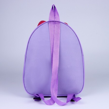 Baby backpack for a girl "Kithechka", 30x25 cm-3
