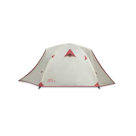 Tourist tent ATEMI BAIKAL 2B, 2-seater, gray/red color-17