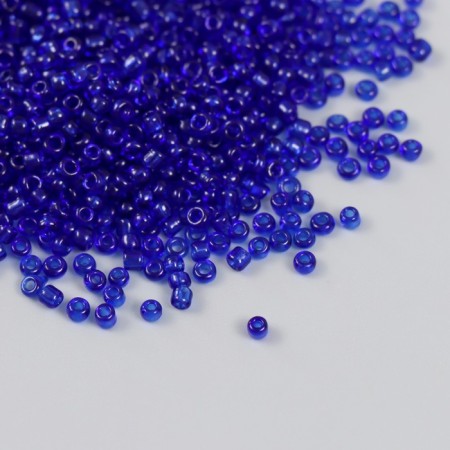 Glass beads 12/0 "Indigo" transparent 450 gr
