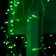 Girlyanda "Furmer" 4 × 0.6 m, IP44, transparent thread, 180 LED, Green glow, 8 modes, 220 V