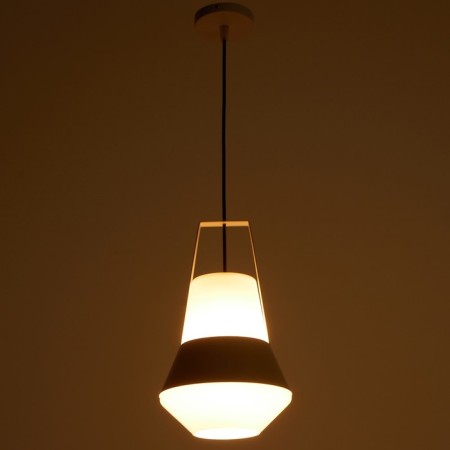 Lamp Bayerlux 1653/1wt E27 40W white 25x26x40-135 cm-2