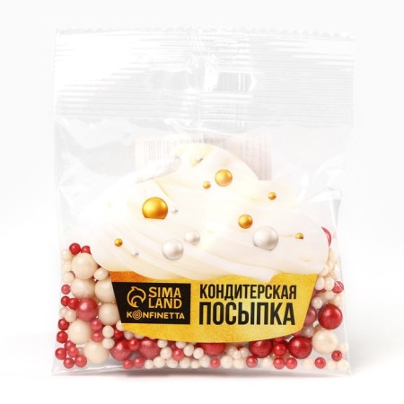 Sprinking confectionery I am: blue, red, white, 25 g.-6