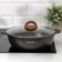 Granit Ultra Original, 3 l, glass cover, anti-stick coating, black color, black