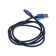 Type- C cable - usb, 2.1 a, nylon braid, 1 meter, blue