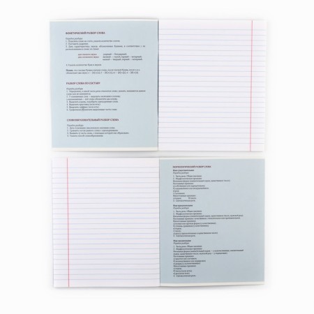 Subject notebook A5, 48 liters on the paper clip "Silhouette.-2