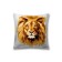 The pillowcase is decorative "King of the animals", on a zipper, size 45x45 cm