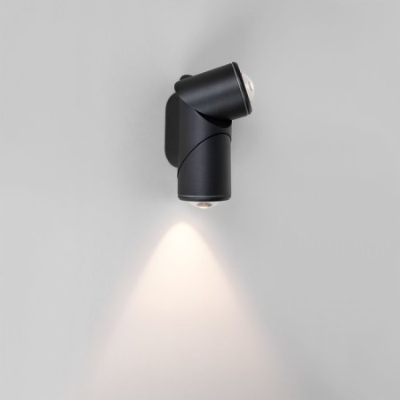 Wall lamp Elektrostandard, Gira Led 12 W, 80x65x190 mm, IP54, black color-2