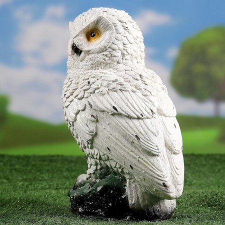 Garden figure "Owl Polar" 24.5 cm-3