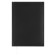Delivery of a non -stated A5, 160 Vivevella sheets, Cover Artificial Leather, Corners perforation, Black