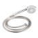Accoona A6482G bath mixer, double -leaf, white/chrome