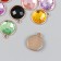 Decor for creativity Plastic for metal "Circle. Rhijes" mix 1.6x2 cm