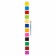 Water paints with a brush, 12 pcs