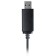 A4Tech HU-10 headphones, computer, microphone, 100 dB, 32 Ohm, USB, 2 m, white