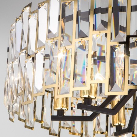 Smart ceiling lamp Zolletta, 60W, E14, 53.5x53.5x39.5 cm-2