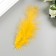 Decorative ostrich feathers, 10-12 cm (set 24 pcs) 6 colors, bright, assorted