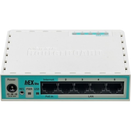 Roter Mikrotik Hex Lite (RB750R2) 10/100Base-TX White-3