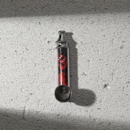 Smoking tube "Live in high", 12 x 6.5 cm-7