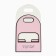 Carriage for flowers with cut -out hearts "Happiness!", Pink 20 × 30 × 8 cm