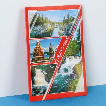 Notepad "Karelia Collage", A6, 12 sheets