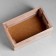 Kashpo wooden 26x16x10 cm natural aged oak