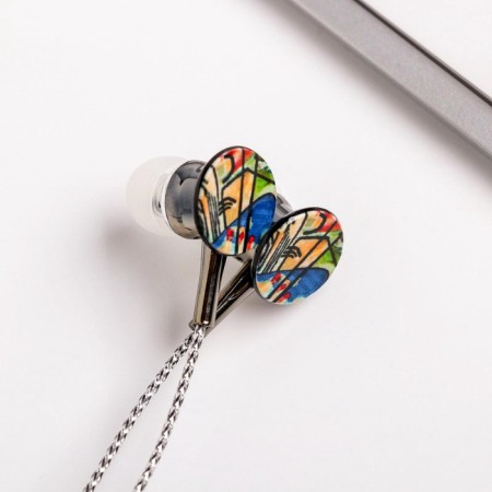 Headphones and icon Vasily Kandinsky, 11 x 20.8 cm-5