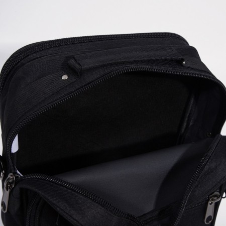 Male bag, luris, black color-5