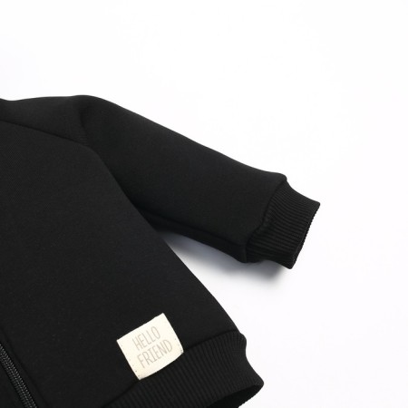 Costume: sweatshirt and pants crumbs, I am Basic Line, height 62-68 cm, black-5