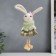 Souvenir "Bunny in the checkered skirt" mix 5x13 cm