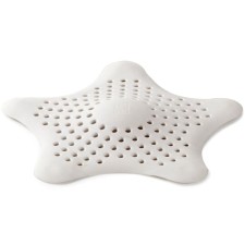 Plum filter Starfish, white