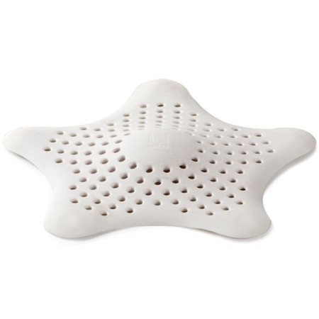 Plum filter Starfish, white