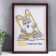 Photo frame plastic L-4 21x30 cm walnut (plastic screen)