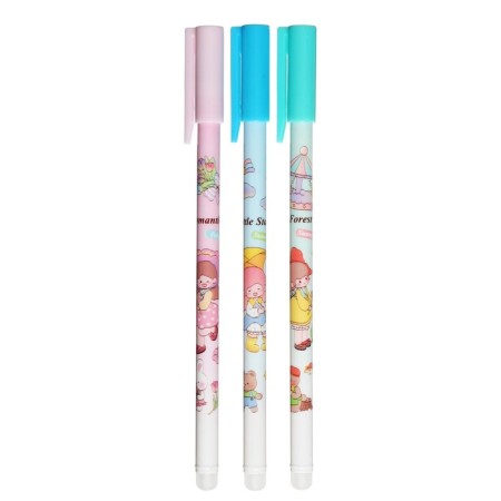Gel handle with erased ink Calligrata, 0.38mm, blue rod, body with "anime", mix-2