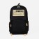 Set of backpacks on lightning from textiles, chover, bag, pencil case, black color