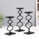 Summary Metal for 1 candle d = 8 cm "Arkell" set 3 pcs 8x8x21.5 18.5 14.5 cm