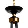 Calates "Floa" 4he14 40W black and gold 60x73x60 cm Bayerlux