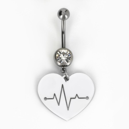 Piercing for the navel "Style", 5 x 2 cm-2