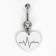 Piercing for the navel "Style", 5 x 2 cm