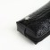 Lightning cosmetic bag, Textura, black color