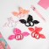 Hair elastic bands, “ears” set, unicorn, 10 pcs.