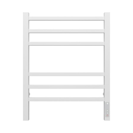 Terminus heated towel rail "Vatican" P6, 450x600 mm, dimmer, white matte
