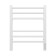 Terminus heated towel rail "Vatican" P6, 450x600 mm, dimmer, white matte