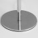 Desktop lamp Oliver 1x15W E27 silver/white 25x25x40cm Risalux