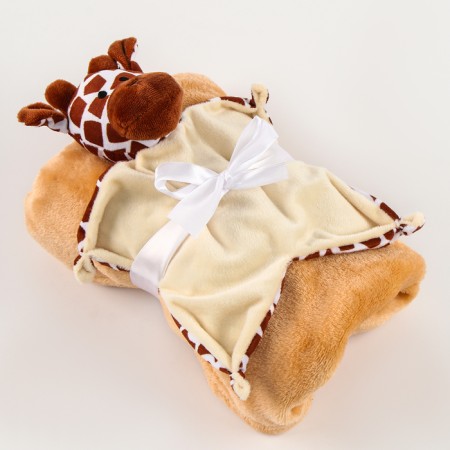 Gift set: Comforter+Giraffe blanket-4
